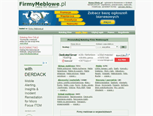 Tablet Screenshot of firmymeblowe.pl
